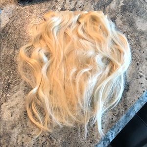 Luxy Hair Extensions Ash Blonde 20” 120g worn once